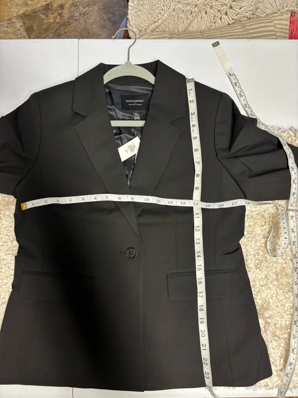 Banana Republic Black Single-Button Women's Blazer